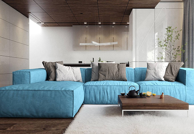 Стильный диван Фри Лаунж для студии, тресковая модель, выбор дизайнеров от фабрики Гливер